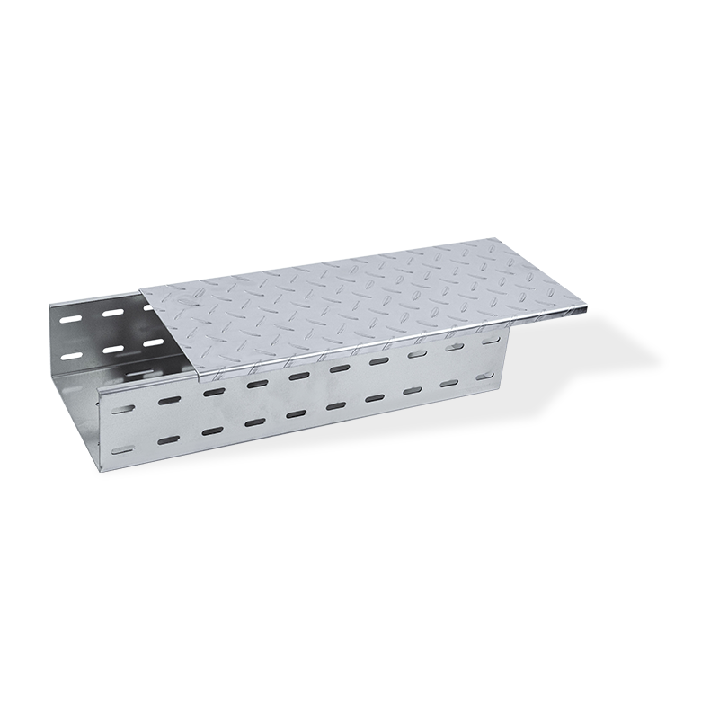 Anti-slip walkable kabelbakke